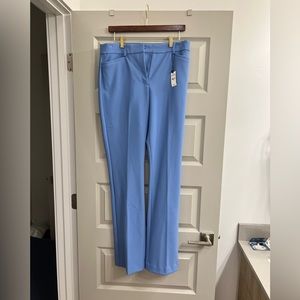 EXPRESS Light Blue Columnist Trouser Pants